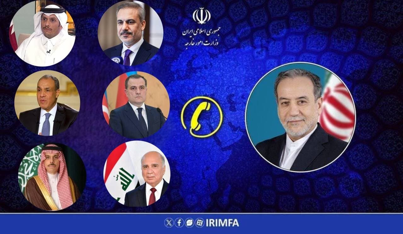 İran Dışişleri Bakanı Araghchi Bölge Ülkeleriyle Barış Görüşmeleri Yaptı
