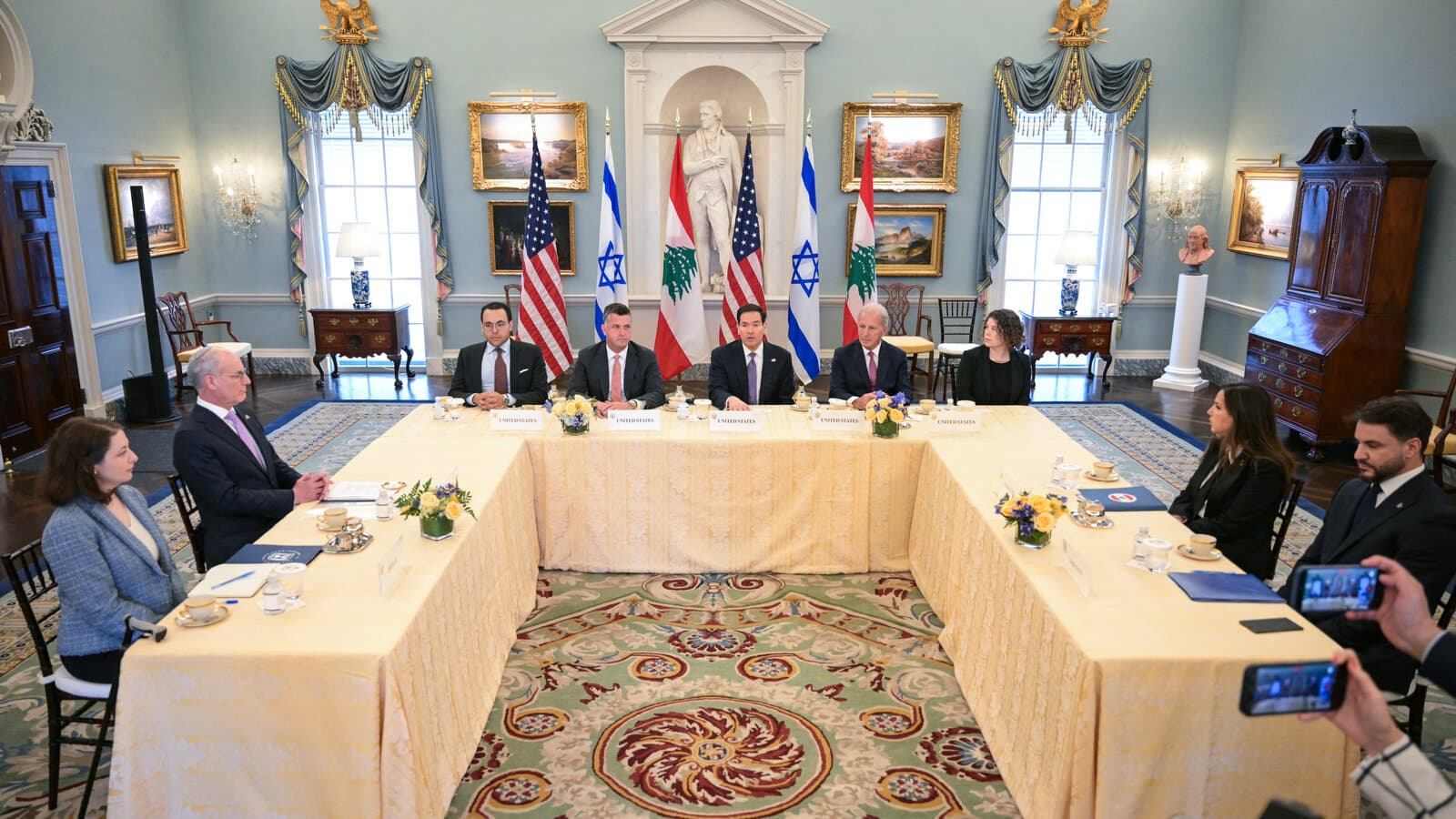 Rare Talks Between Israel and Lebanon Focused on Hezbollah