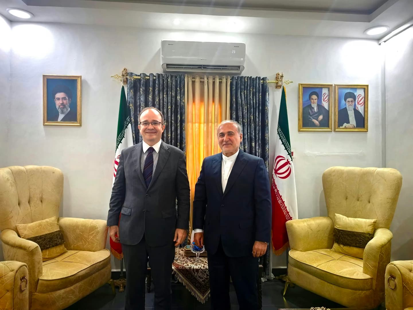 Türkiye’s ambassador to Sudan meets Iranian counterpart