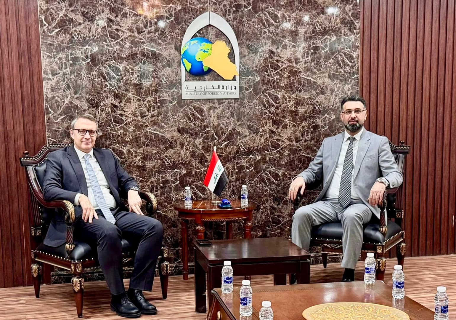 Turkish Embassy in Baghdad meets head of Iraq's Neighboring Countries Department