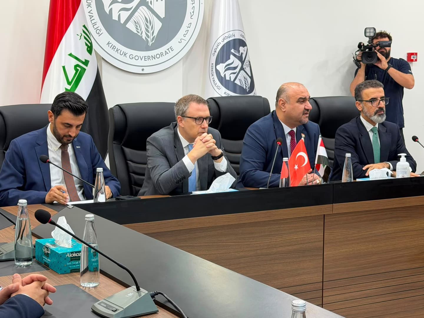 Türk-Irak İş Konseyi heyeti Kerkük'te yatırım fırsatlarını görüştü