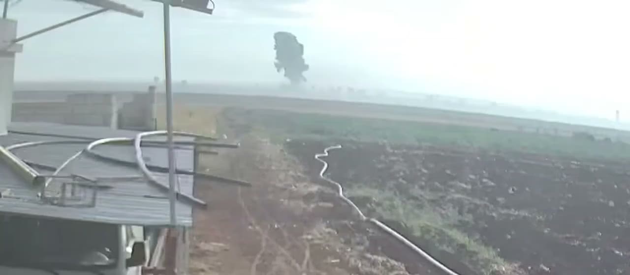 Explosions hit Syria’s Taftanaz air base during disposal of war remnants