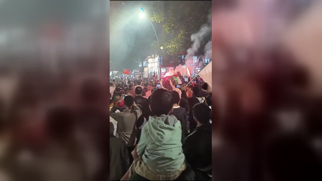 Улицы турецких городов заполнили палестинские флаги в третью годовщину войны в Газе