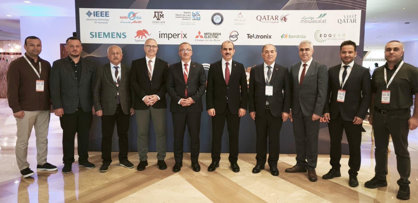 Turkish ambassador in Doha meets Gazi University delegation at IECON 2026