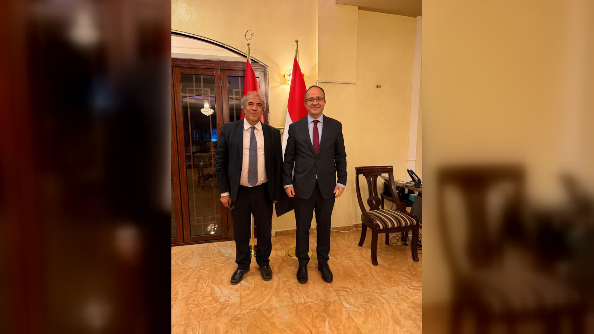 Turkish Ambassador Oba meets Italy’s envoy to Sudan Silvio Mignano