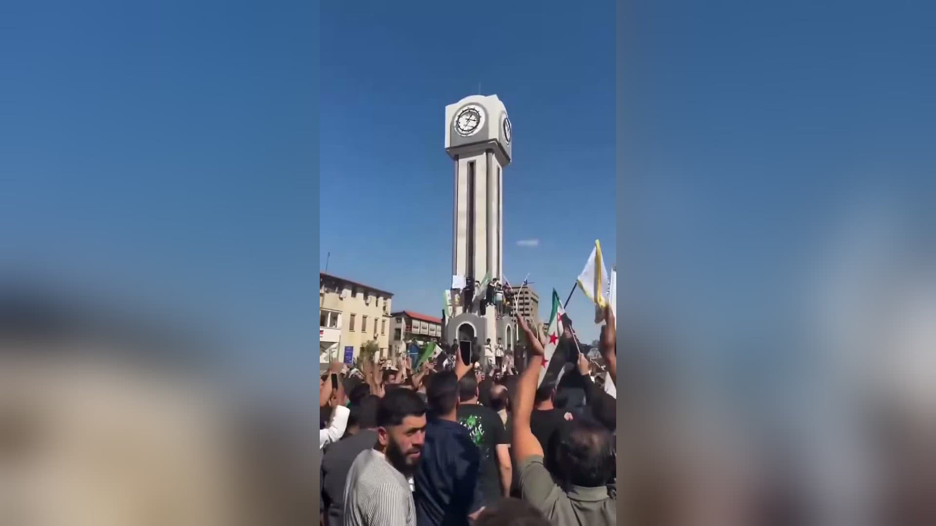 سوريون يتظاهرون في عدة مدن رفضًا للتوغلات الإسرائيلية في الجنوب
