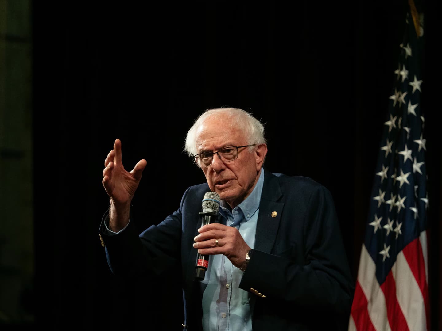 Bernie Sanders says Trump and Netanyahu want endless war in the Middle East