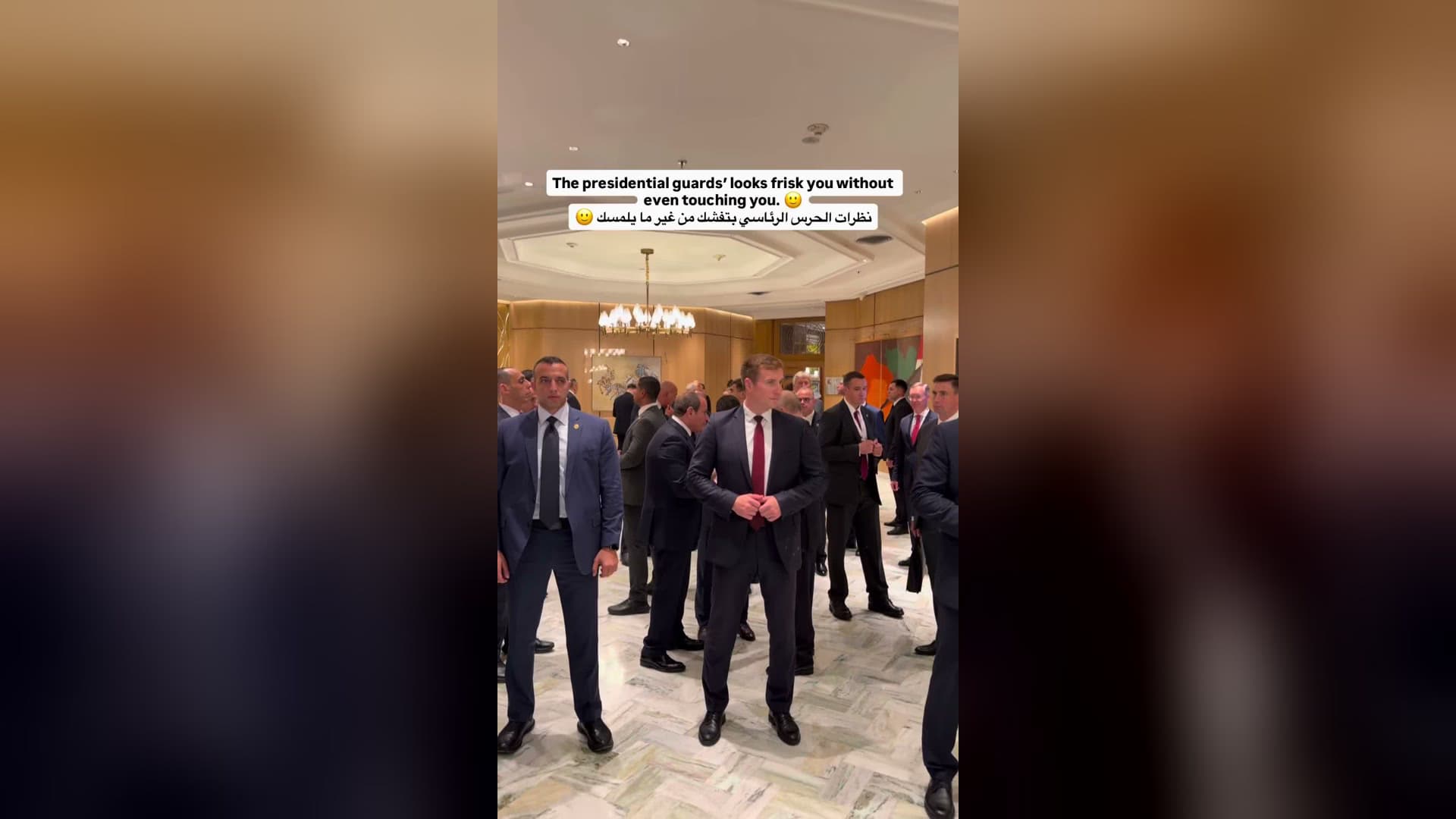Ahmed El Awady posts video of presidential guards at BRICS summit