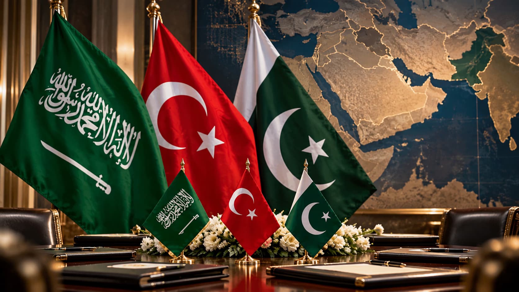 اجتماع عسكري عاجل يجمع السعودية وتركيا وباكستان وسط تصاعد هجمات الحوثيين