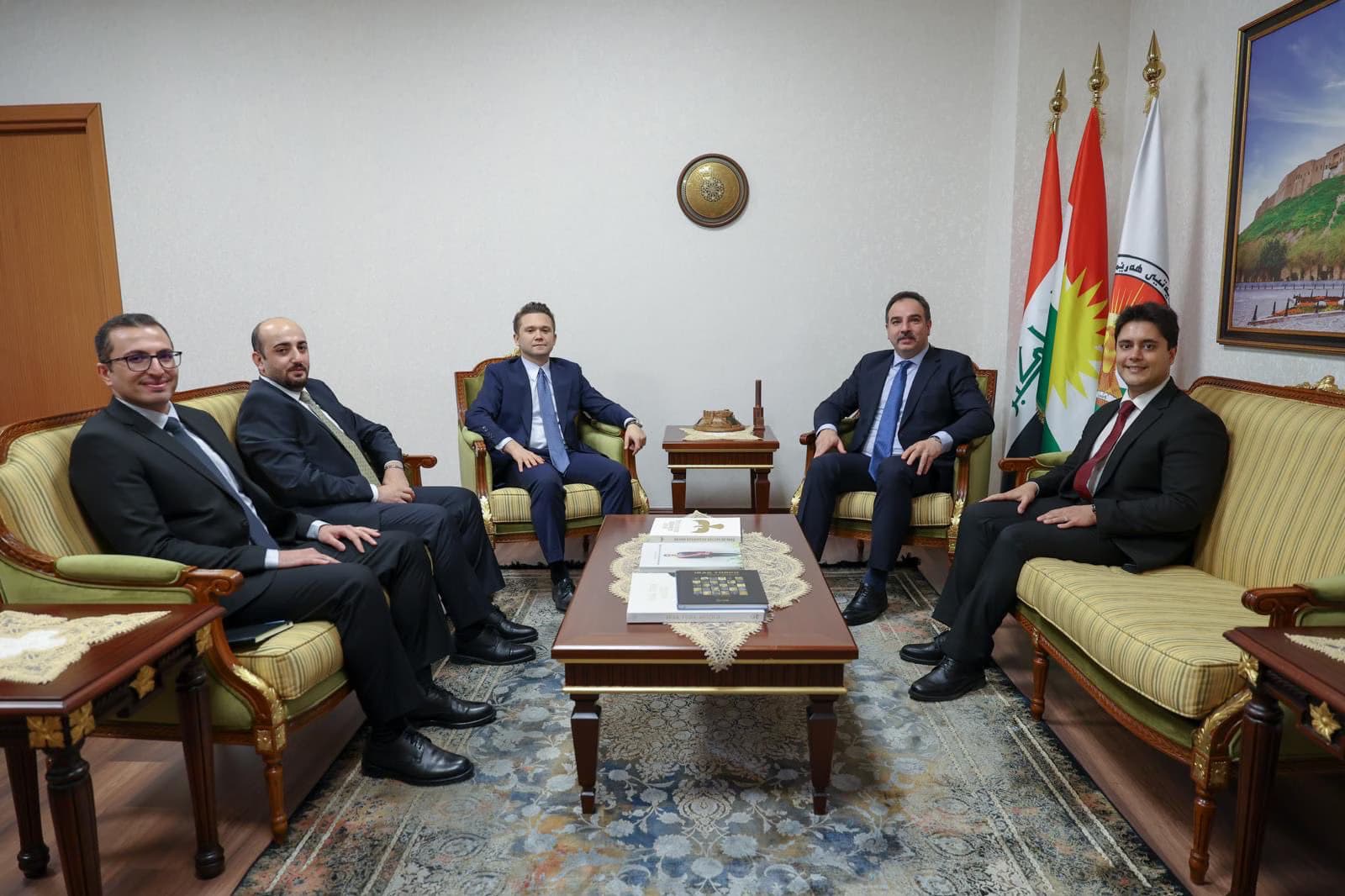 قنصلية تركيا في أربيل تبحث أوضاع التركمان مع الوزير آيدن معروف