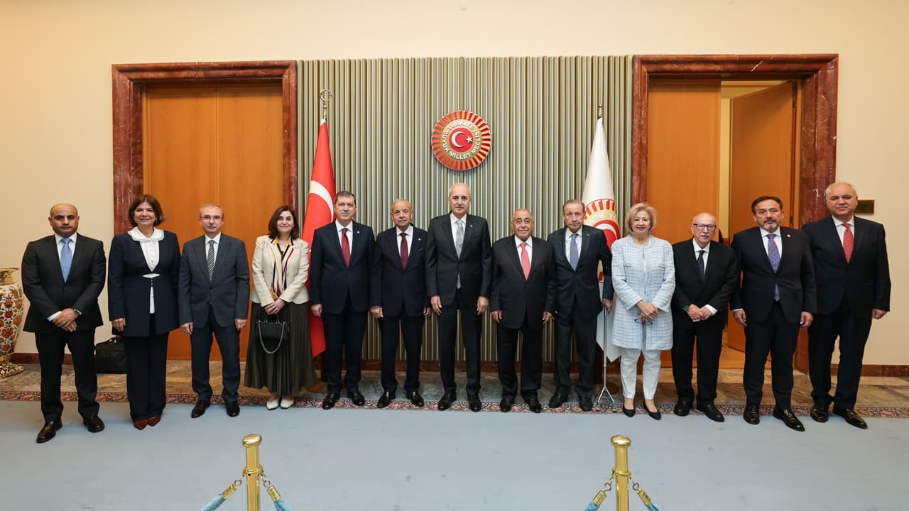 قورتولموش يستقبل وفد لجنة الأخوة الأردنية التركية برئاسة العين ياسين الحسبان